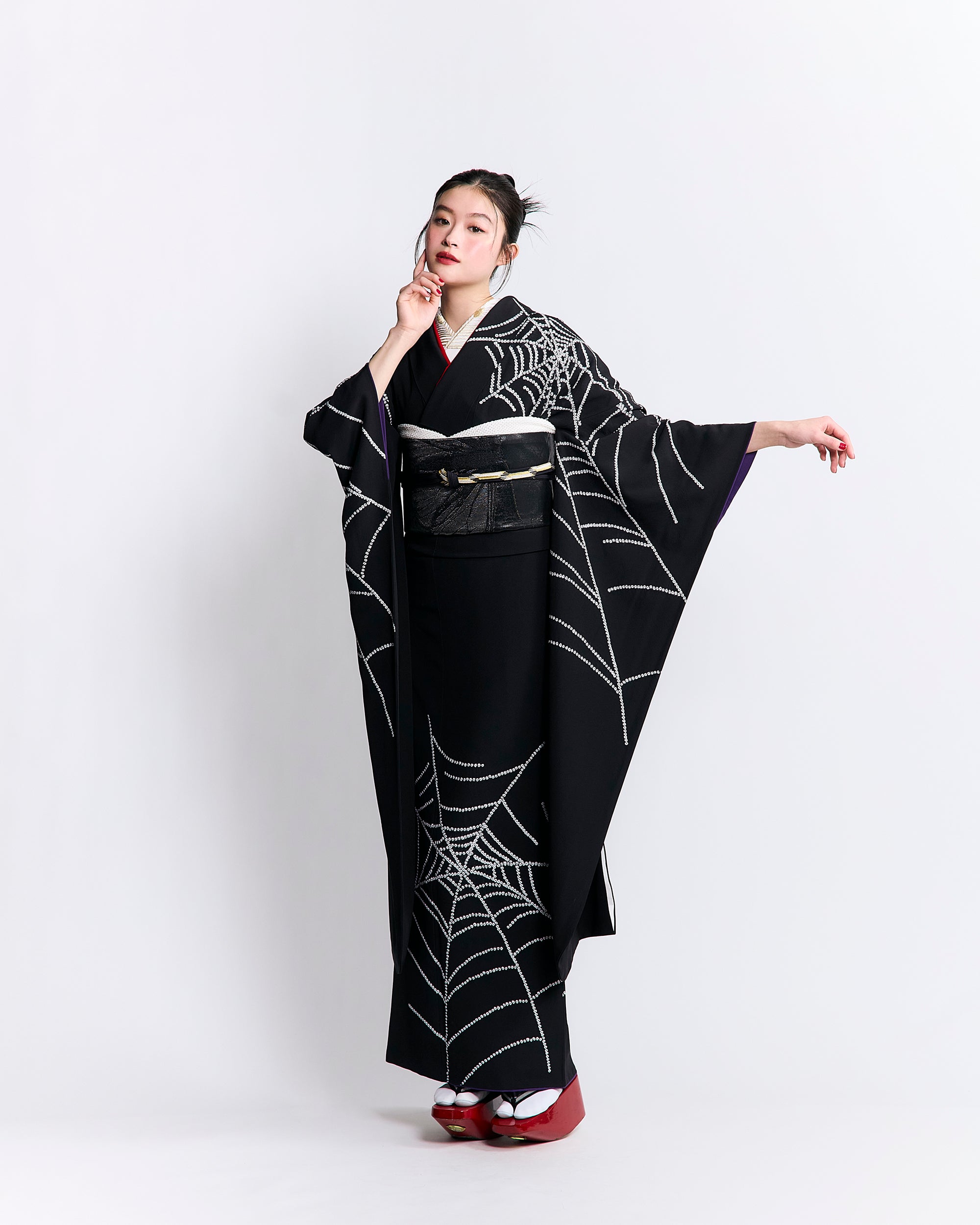 成人式振袖レンタル｜蜘蛛の巣 – 振袖KAPUKI