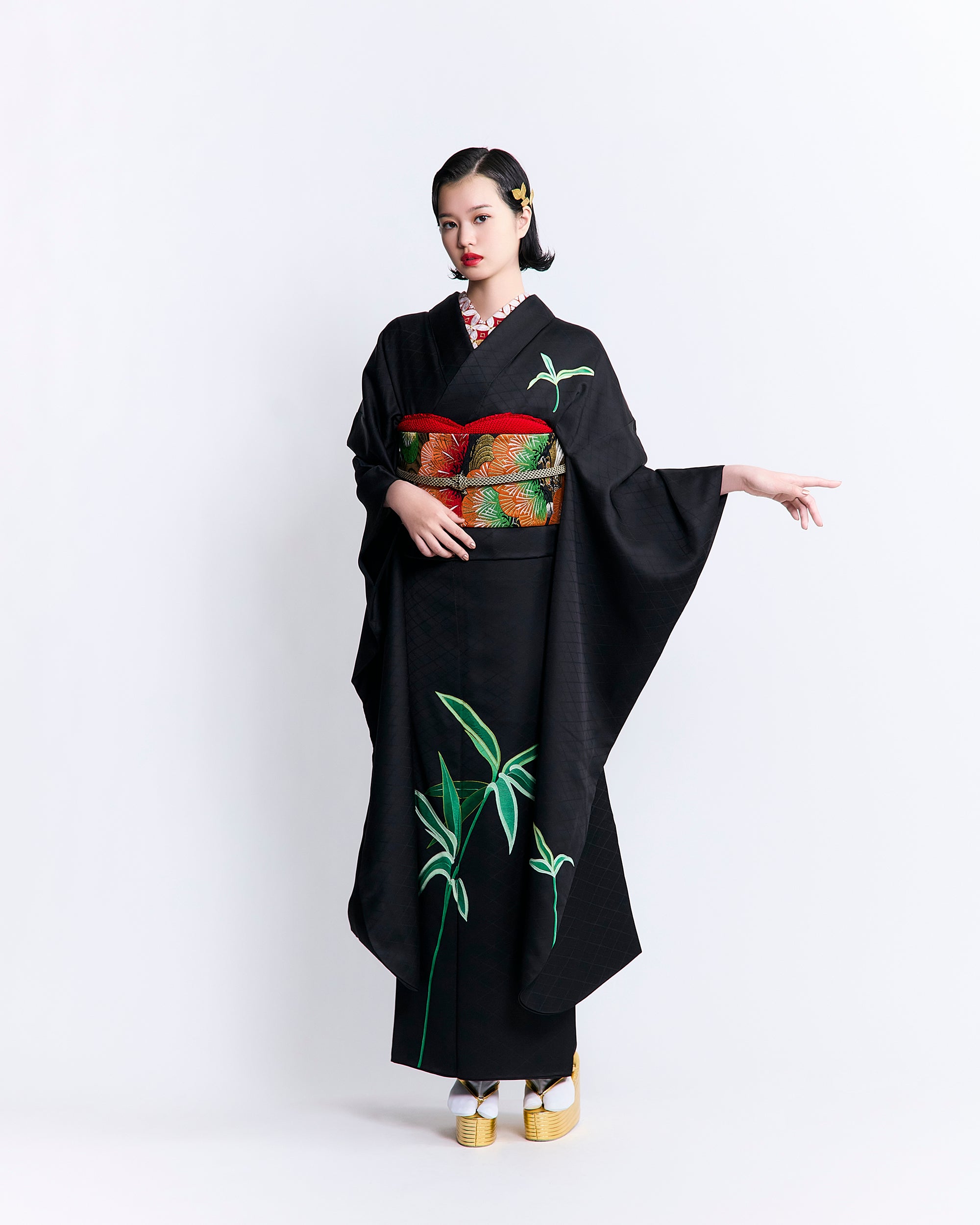 成人式振袖レンタル｜竹図｜KAPUKI ／誉田屋源兵衛 – 振袖KAPUKI