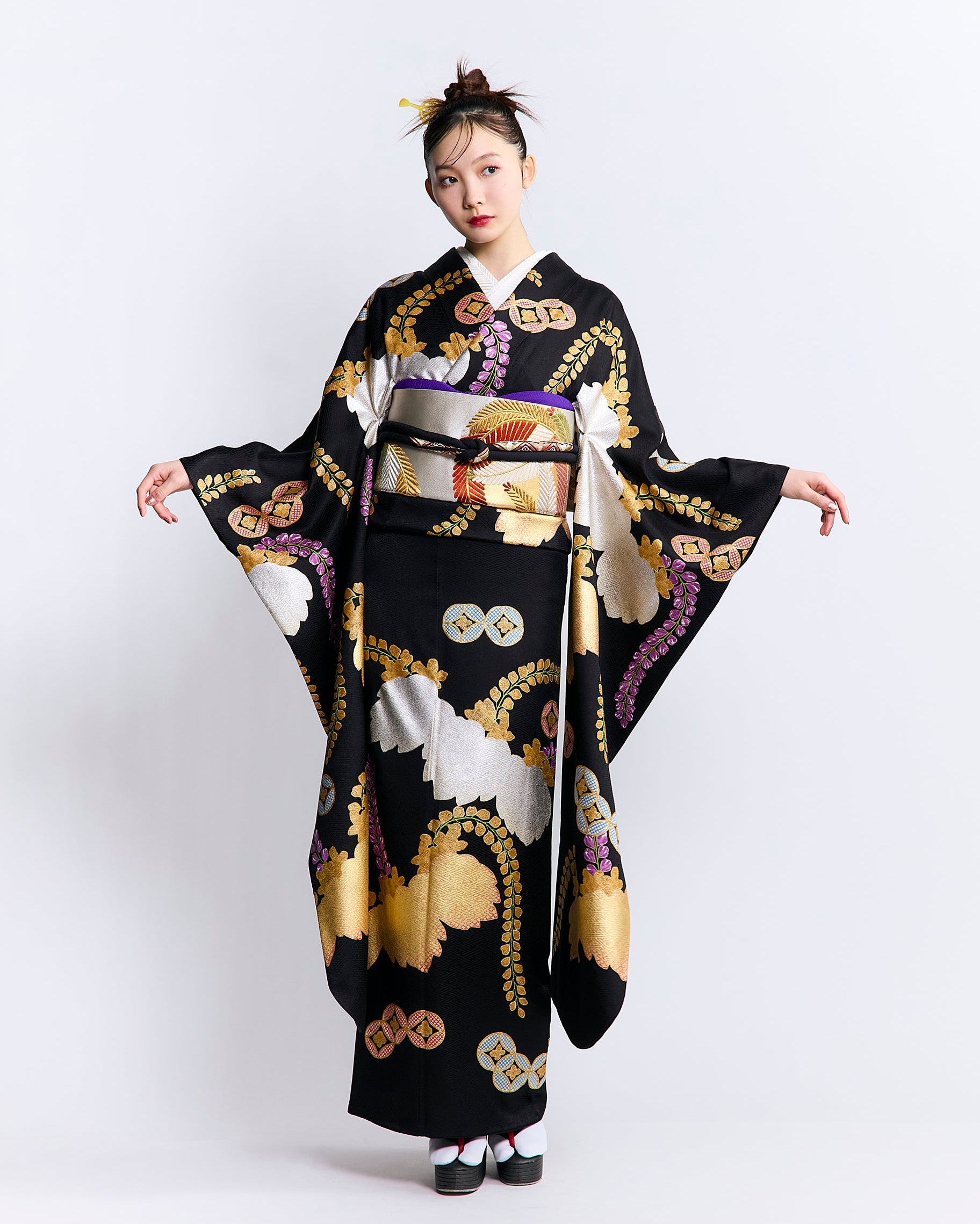 成人式振袖レンタル|疋田桐七宝