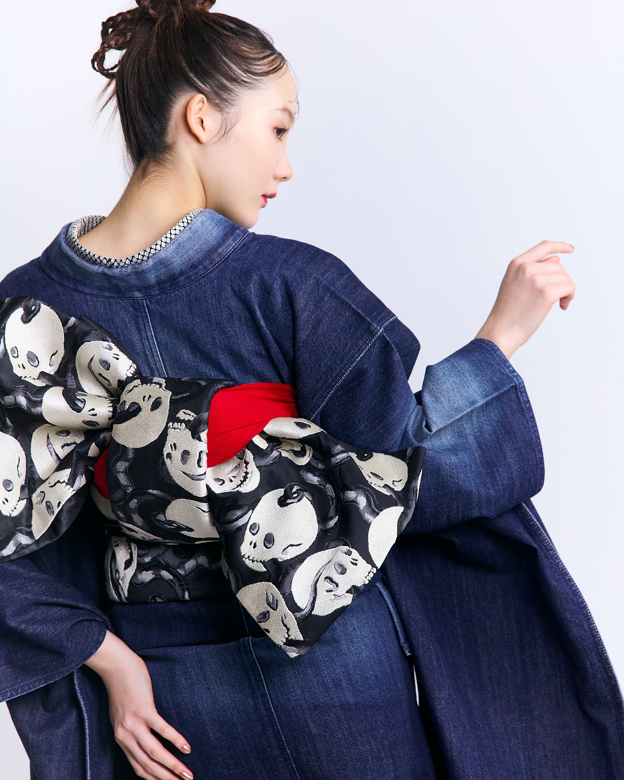 Denim Furisode "1yr"