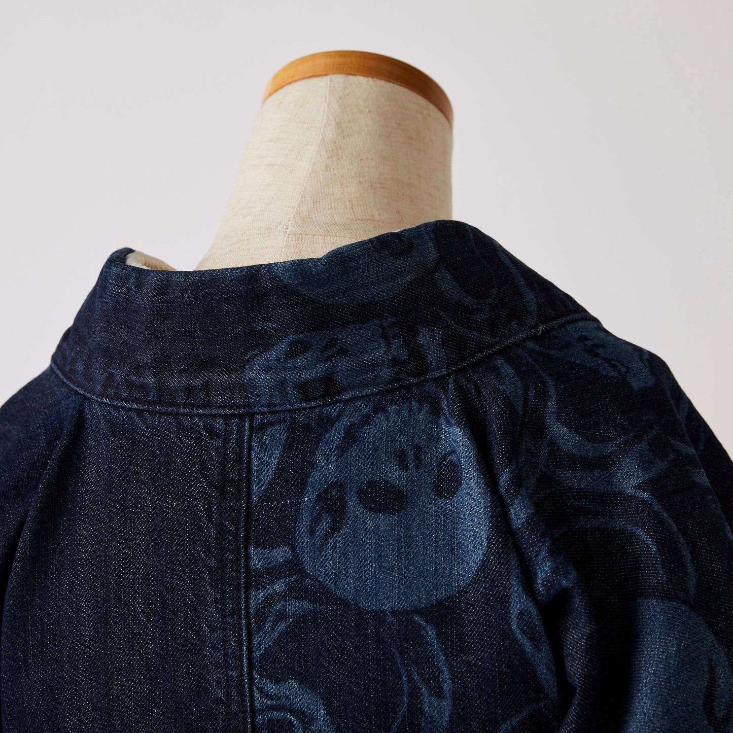 成人式振袖レンタル|デニム蛇と髑髏 1yr×銀畳格子