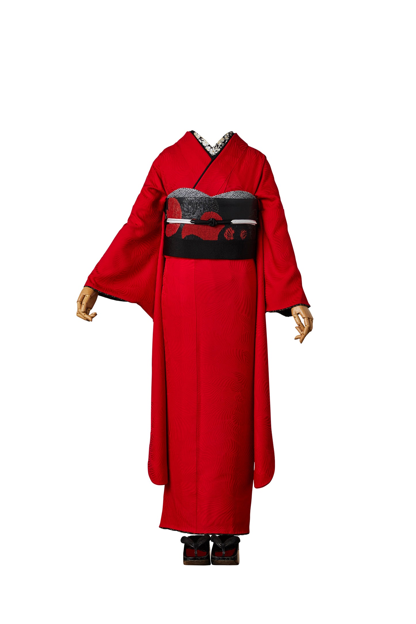 振袖購入|色無地振袖 【線牡丹】