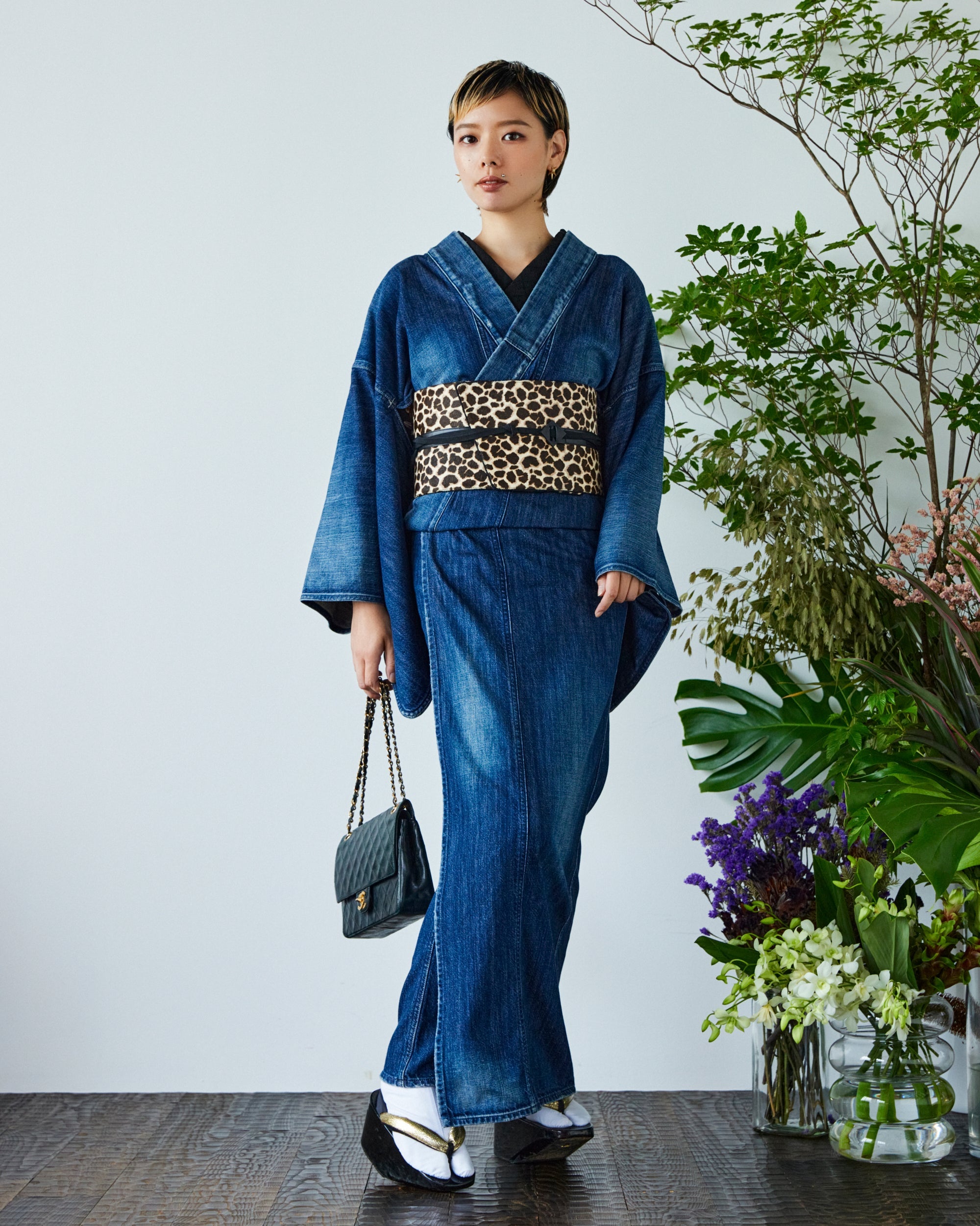 ジラフ:帯ベルト|ハラコ