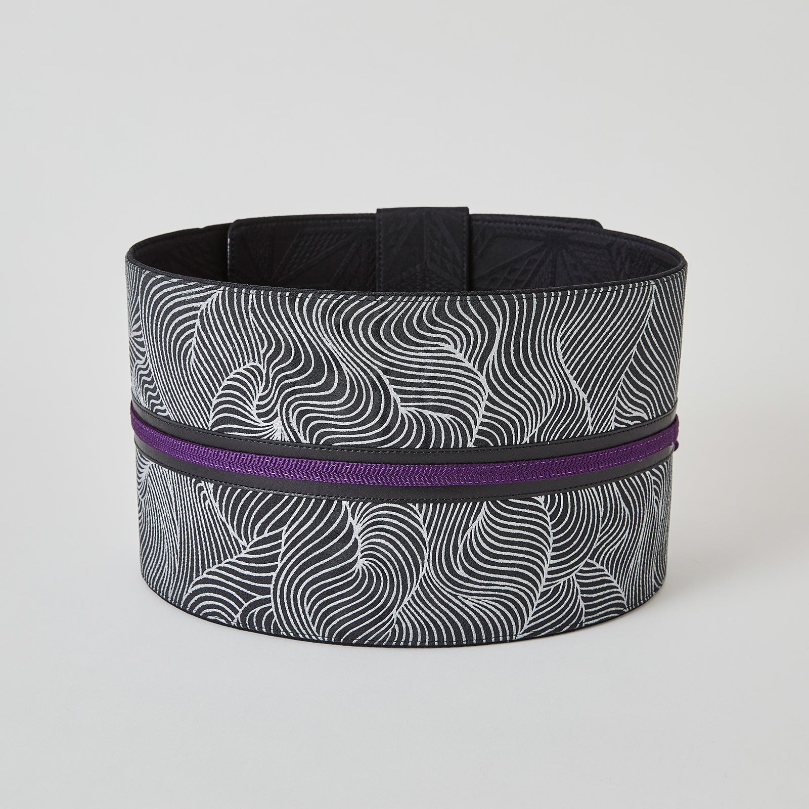 荒波(KAPUKI×形梅):帯ベルト| 江戸小紋 |正絹