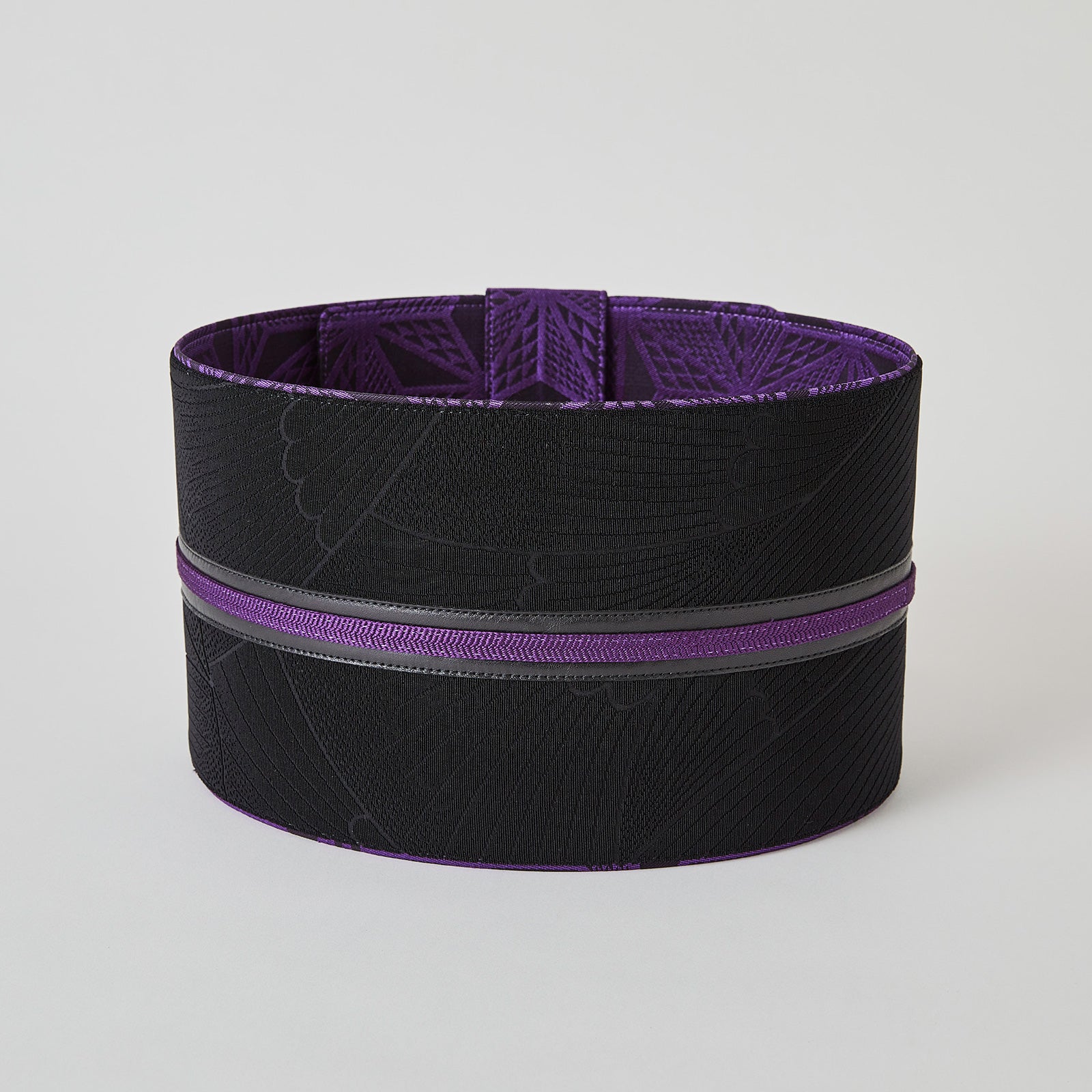 ビロード 菊青海:帯ベルト|正絹 *完売次第販売終了