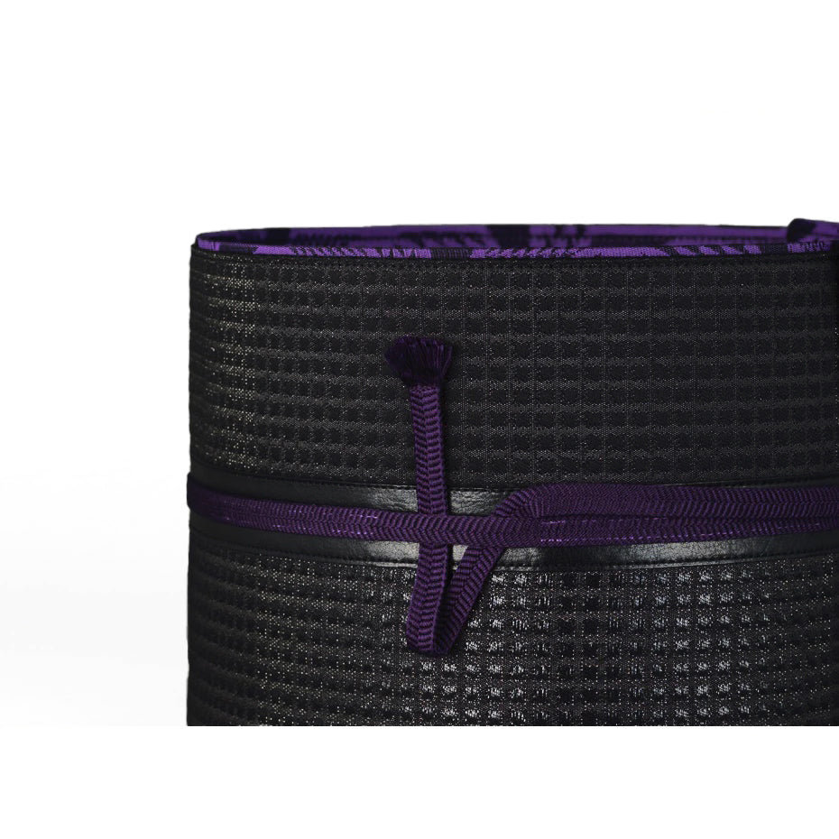 漆市松:帯ベルト|西陣織|正絹