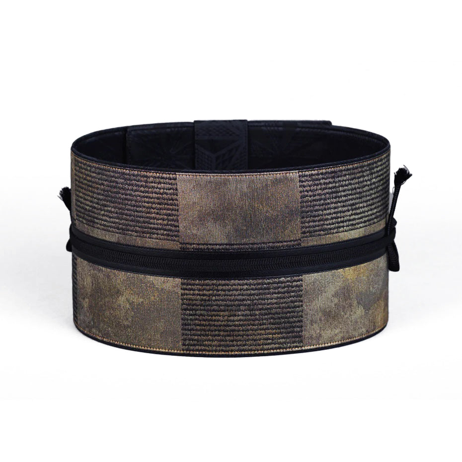 金箔市松:帯ベルト|西陣織 |正絹