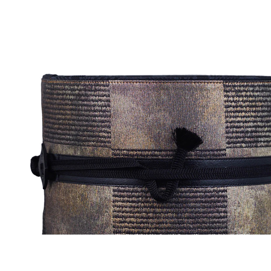 金箔市松:帯ベルト|西陣織 |正絹