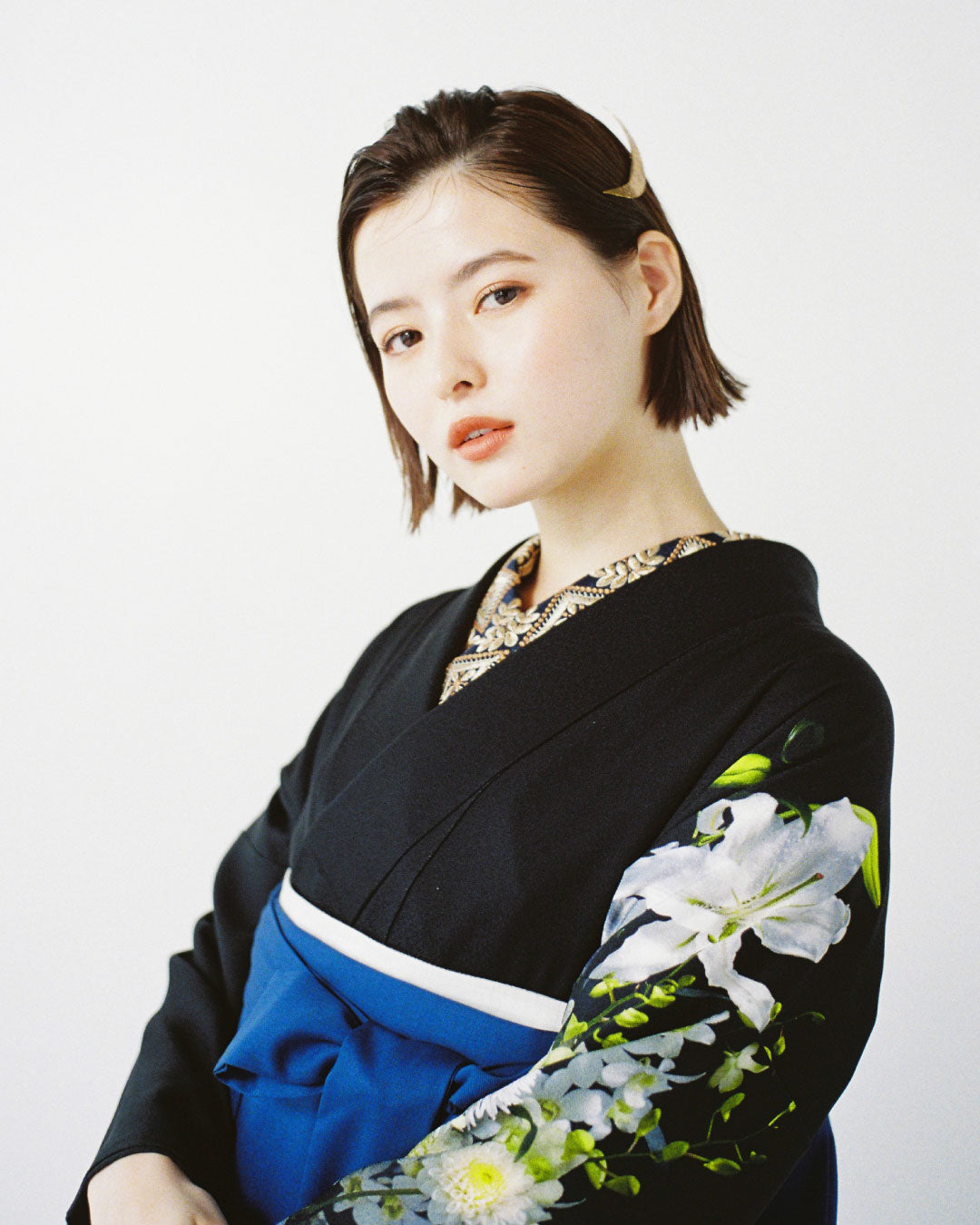 半衿 KAPUKIオリジナル 刺繍半衿