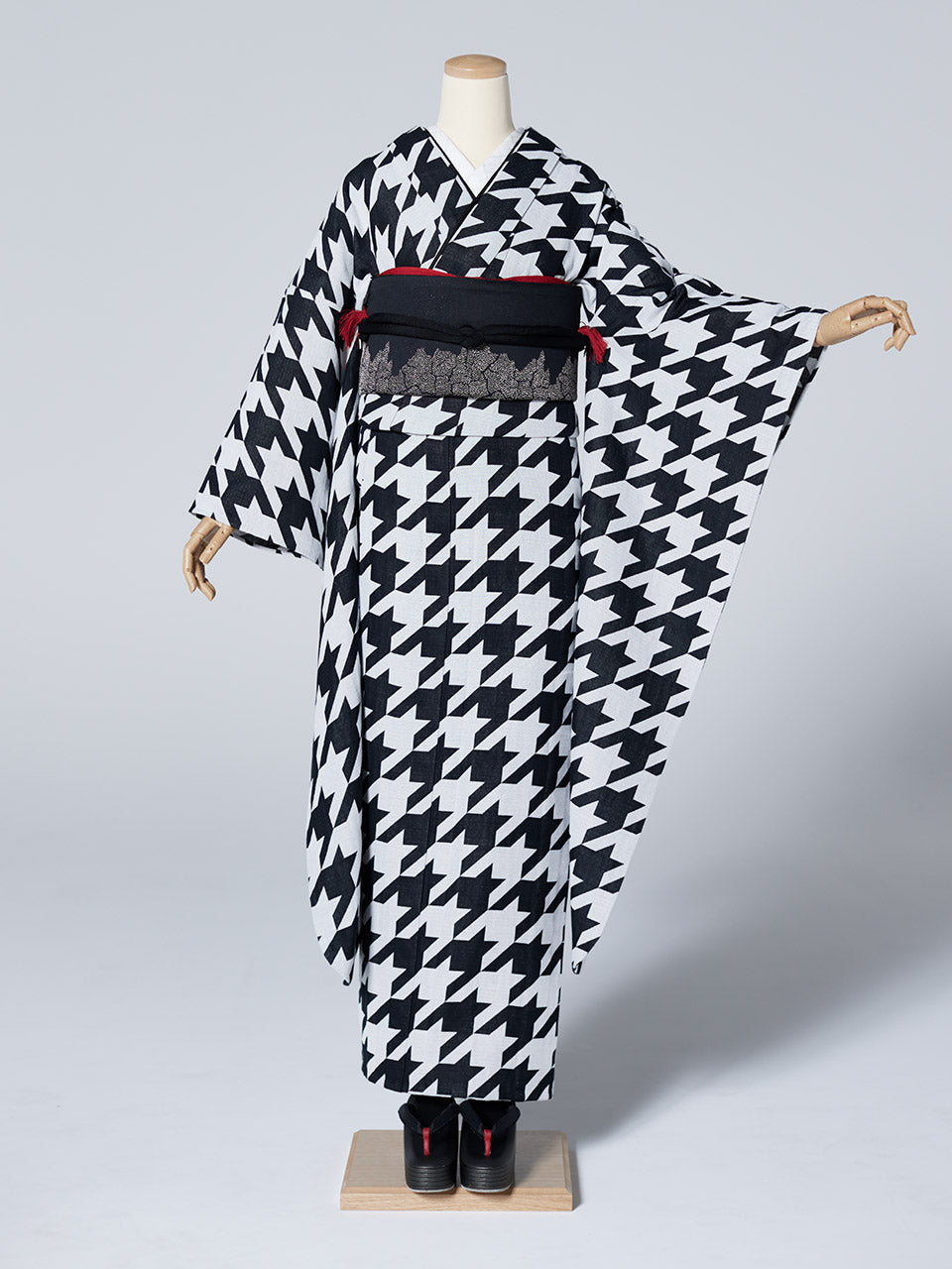 Houndstooth (袋帯):2027年成人式振袖レンタル
