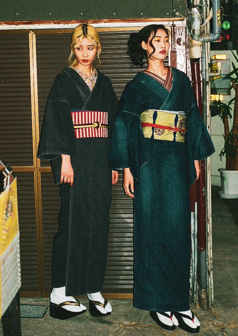 ぽっくり KAPUKI 黒塗り ゴールド