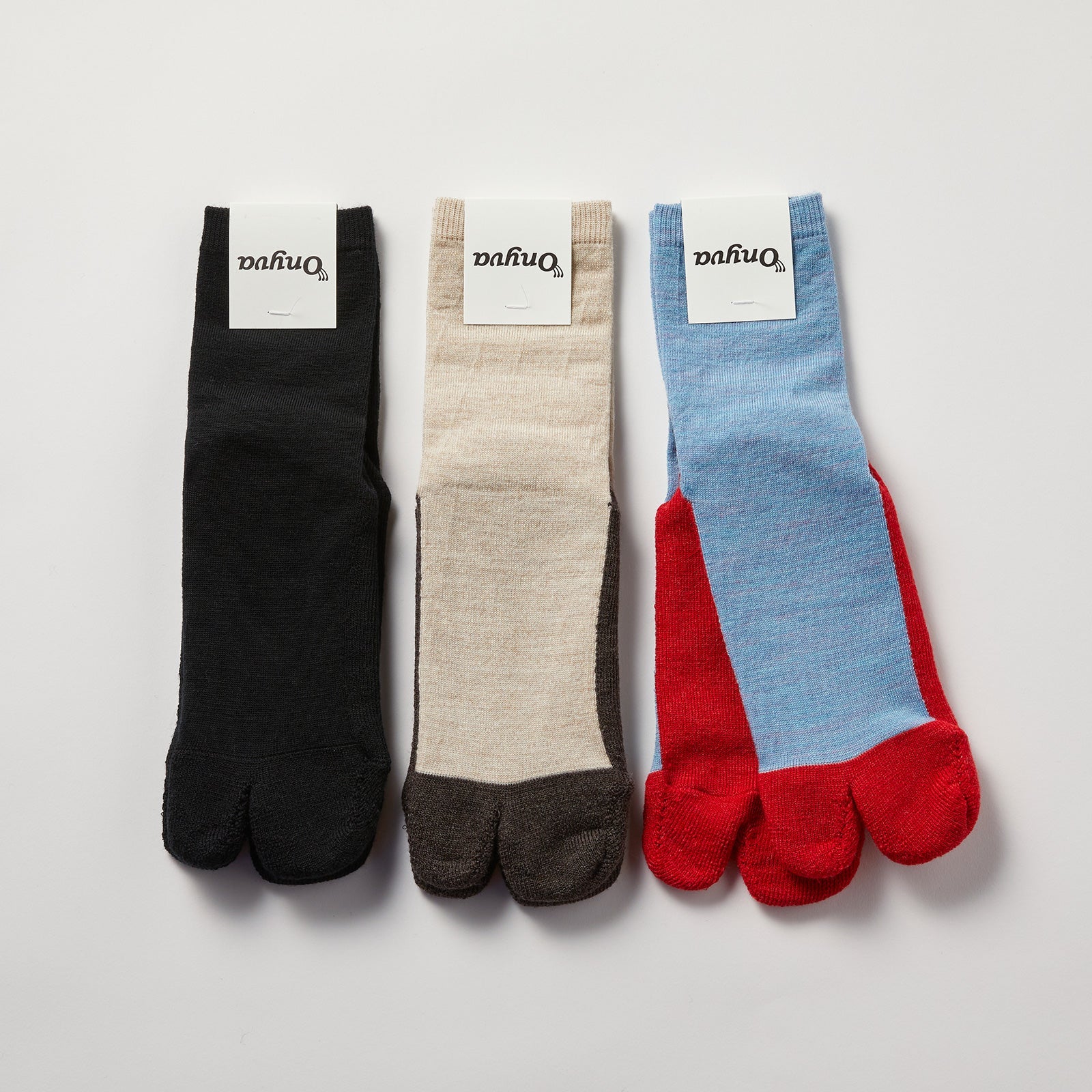 ソックス Onyva 「ウール 足袋ソックス」」