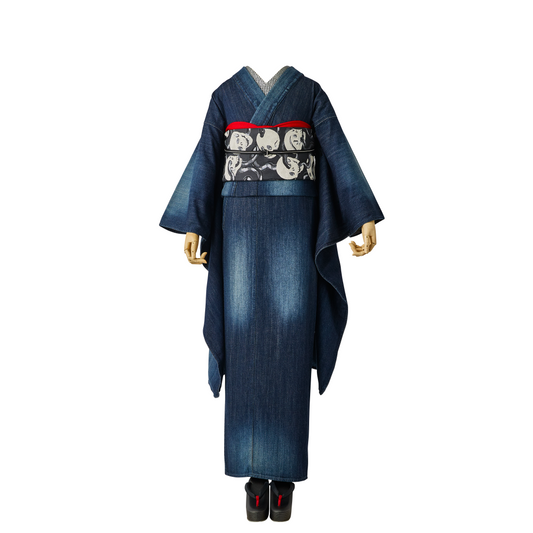 Denim Furisode "1yr"