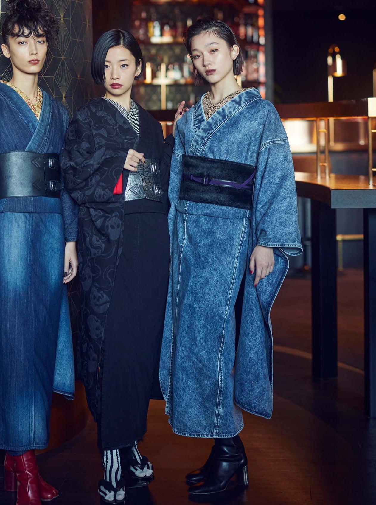 ケミカル:デニム振袖 KAPUKIオリジナル