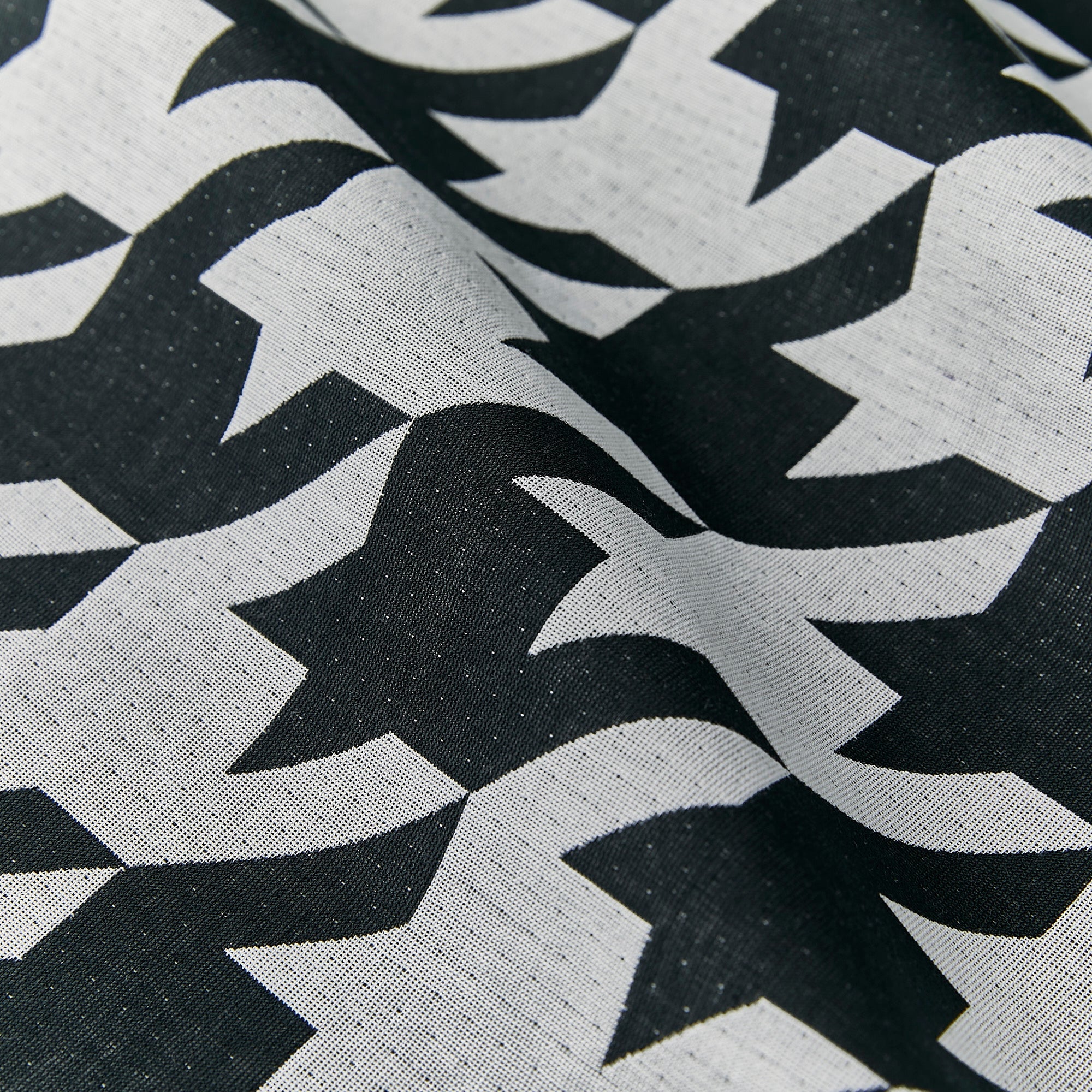 振袖購入|木綿振袖 Monochrome 【Houndstooth】