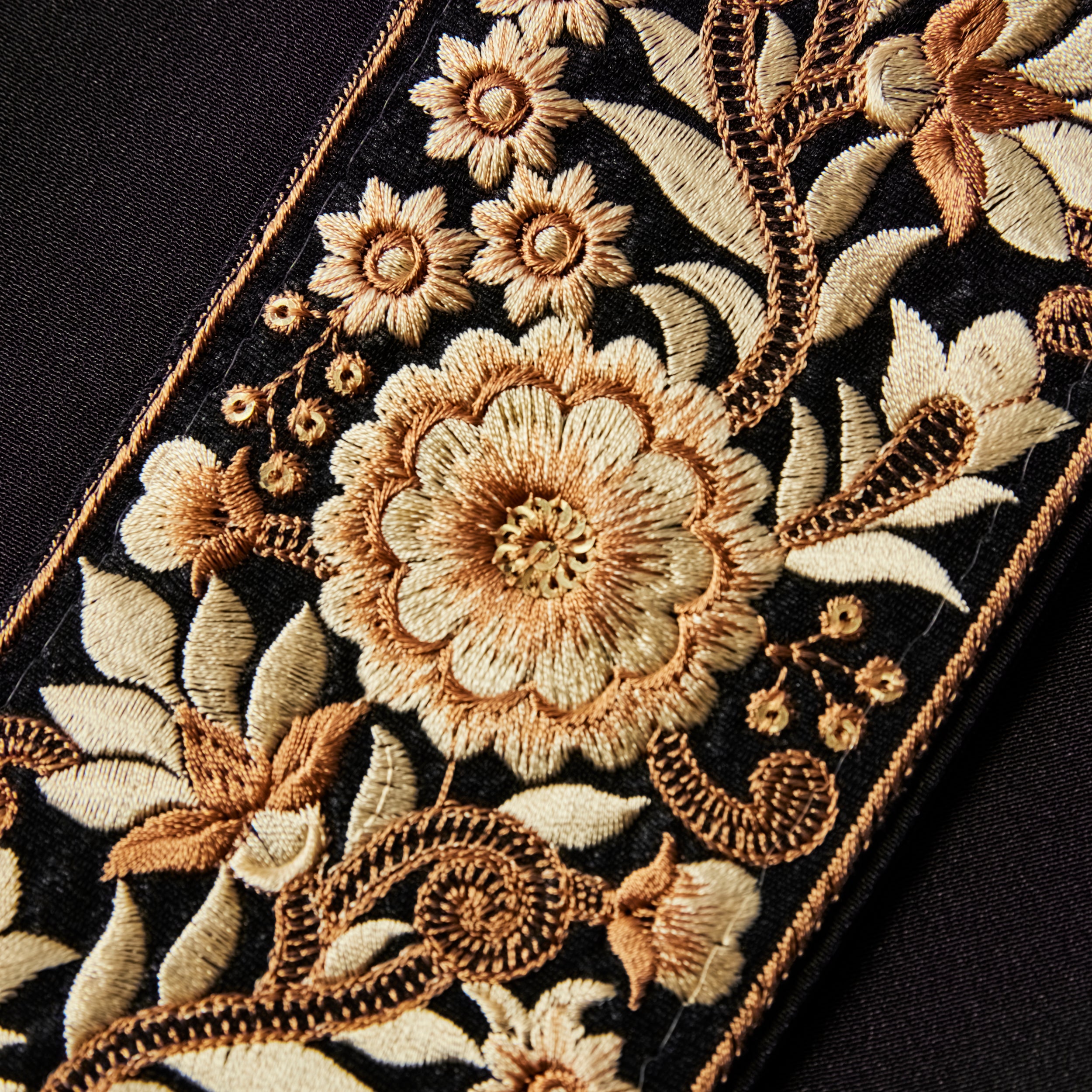 半衿 KAPUKIオリジナル 刺繍半衿