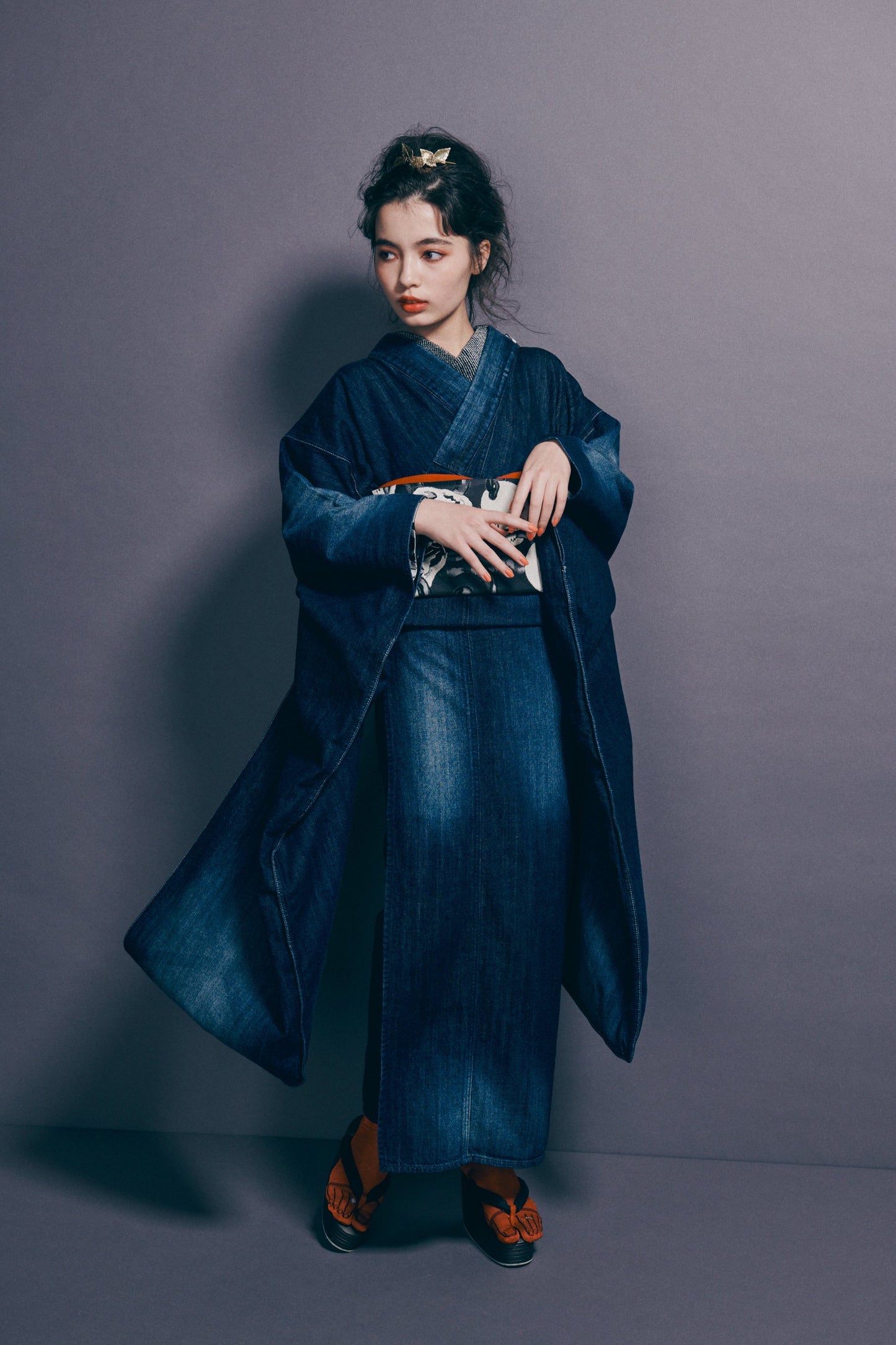 2025 coming-of-age ceremony rental "denim furisode 1yr"