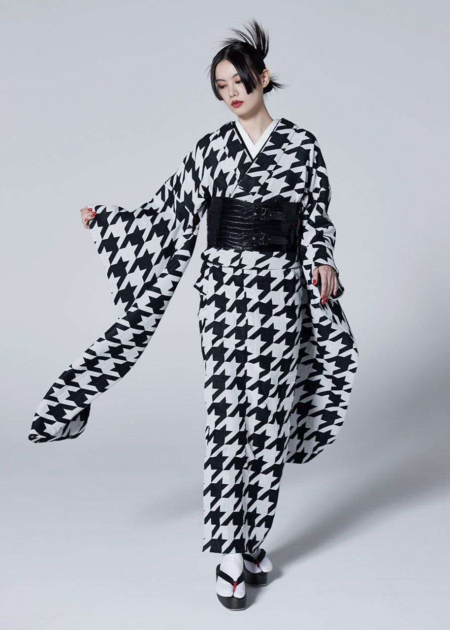 Houndstooth (帯ベルト):2026年成人式振袖レンタル