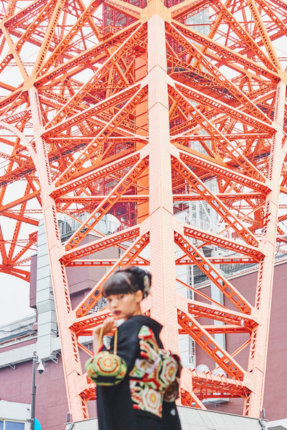 黒紋付雲取：2027年成人式振袖レンタル