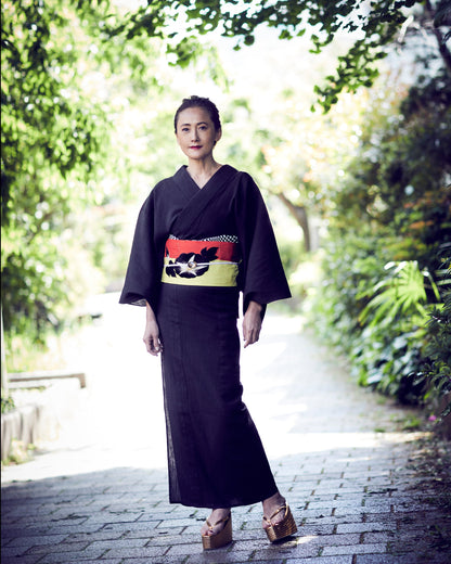 七段厚底草履 ゴールド（KAPUKIオリジナル）：草履