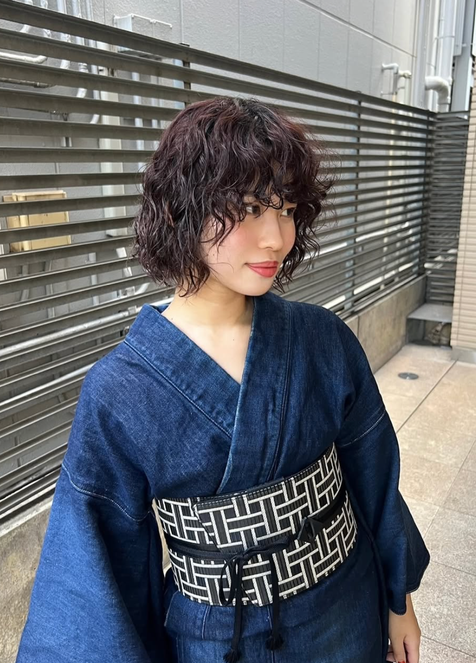 黒籠目：帯ベルト｜博多織｜正絹