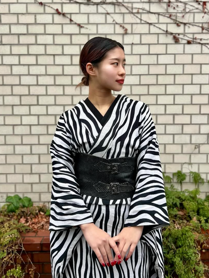 蛇 黒：帯ベルト｜レザー