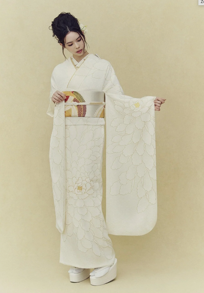 七段厚底草履 エナメルホワイト（KAPUKIオリジナル）：草履