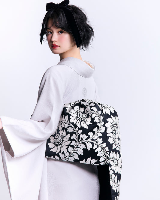 袋帯 西陣織 【唐草紋様】