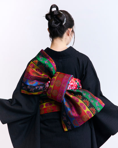 Fukuro obi KAPUKI original [Cloisonne white]