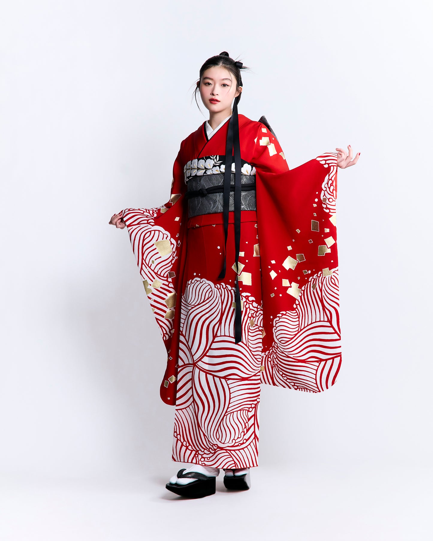 成人式振袖レンタル｜華波 赤