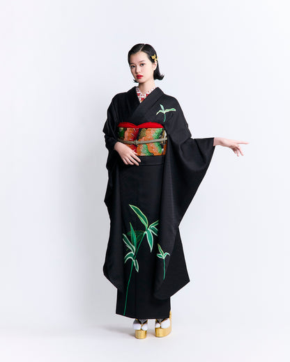 成人式振袖レンタル｜竹図