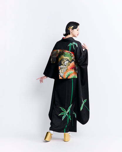 成人式振袖レンタル｜竹図