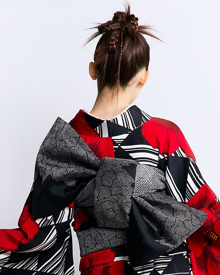 袋帯 KAPUKIオリジナル 【割れ狢菊】