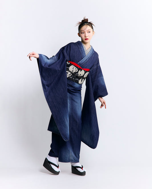 Denim Furisode "1yr"
