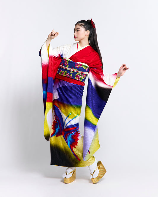 成人式振袖レンタル｜五色五光 蝶