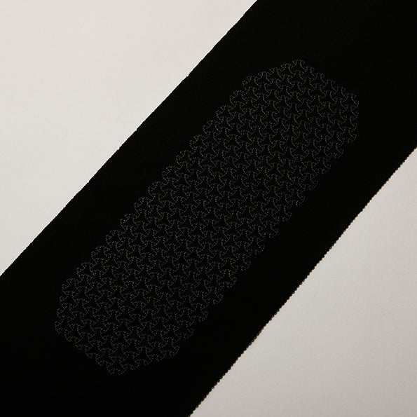 [Purchase as a set] Denim Furisode "Gray Coordinate"