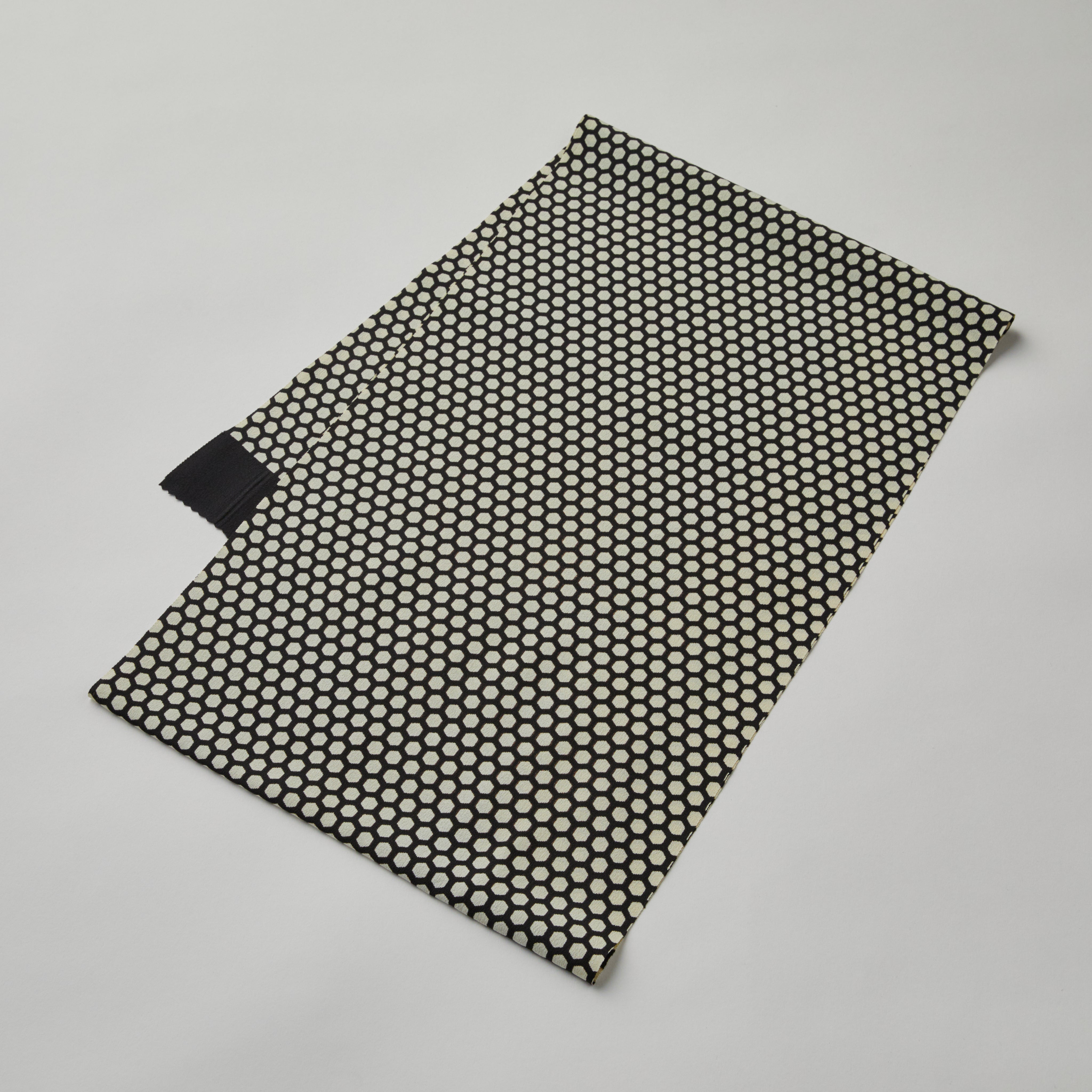 [Purchase as a set] Denim Furisode "Gray Coordinate"