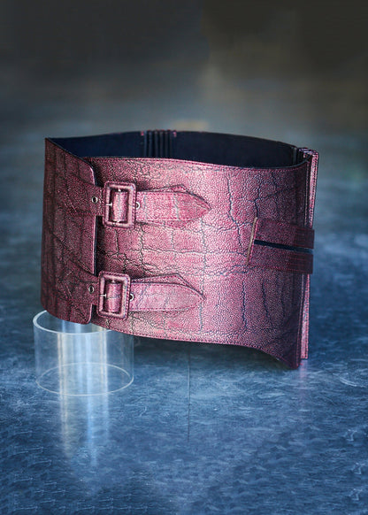 象 赤：帯ベルト｜レザー *完売次第販売終了