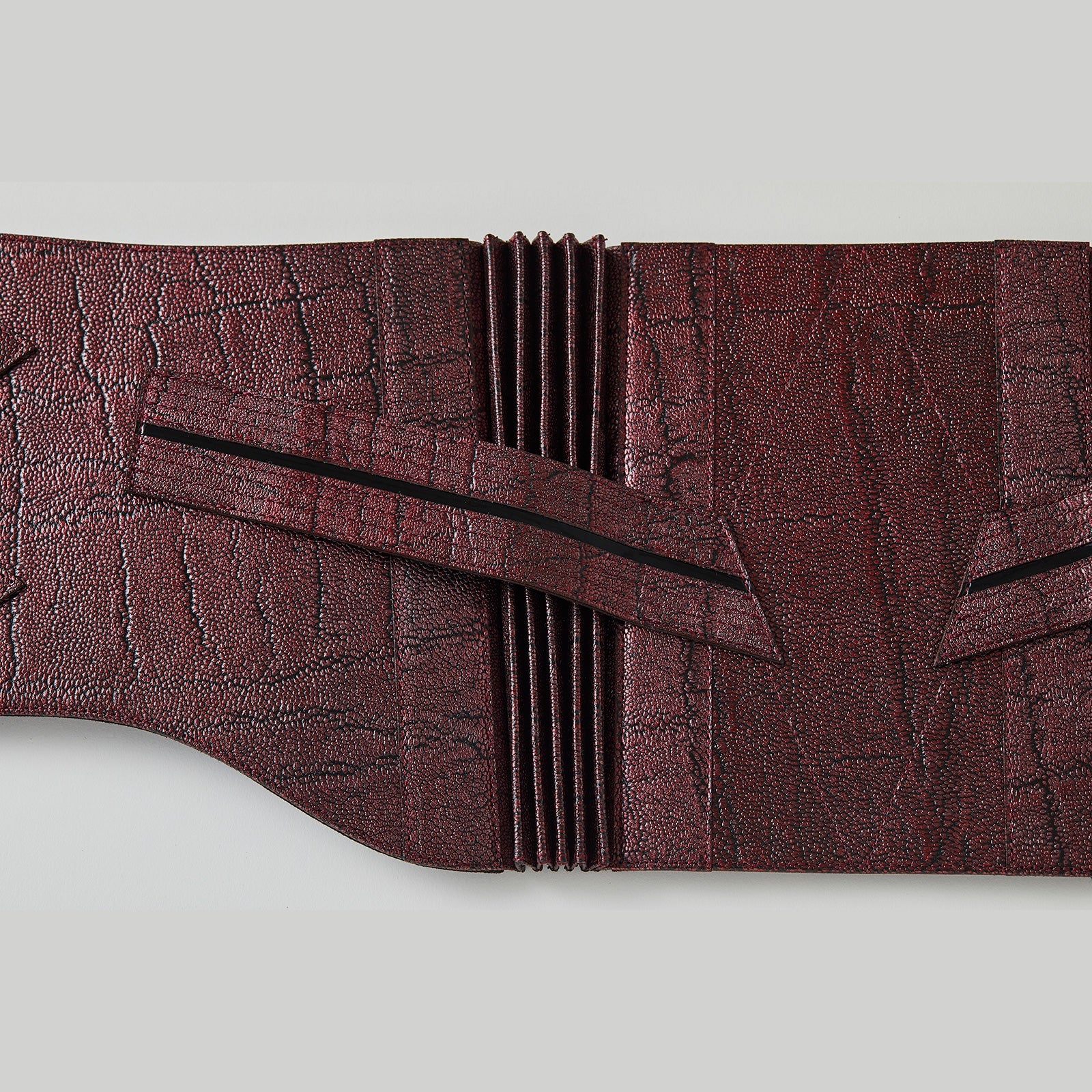 象 赤：帯ベルト｜レザー *完売次第販売終了