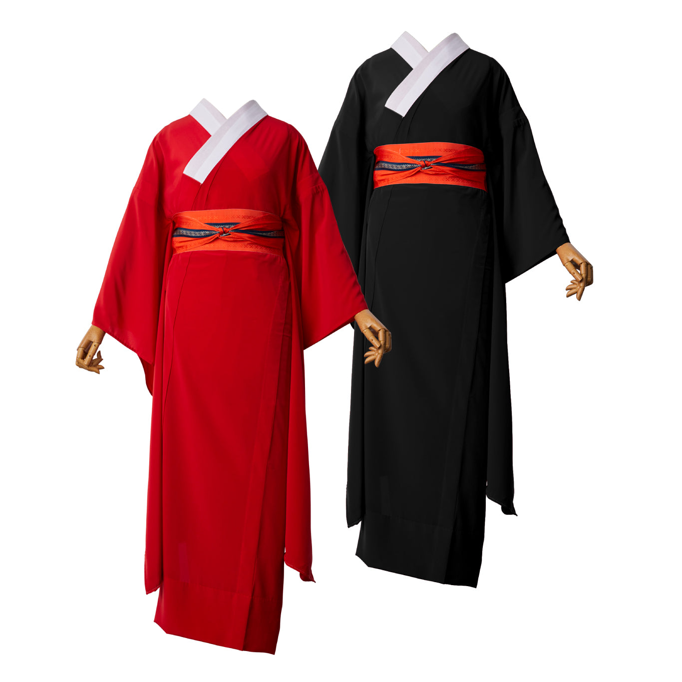 Nagusa undergarment red for denim long-sleeved kimono