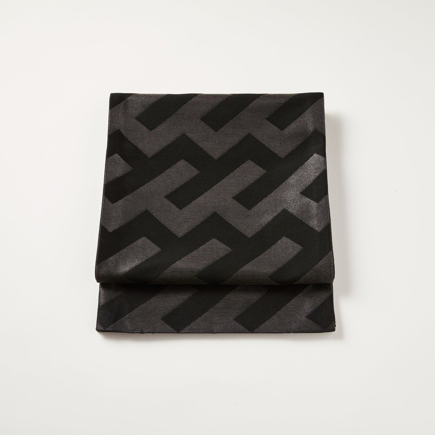 [Purchase as a set] Denim Furisode "Gray Coordinate"