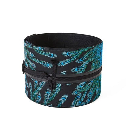 青孔雀：帯ベルト｜西陣織 ｜正絹