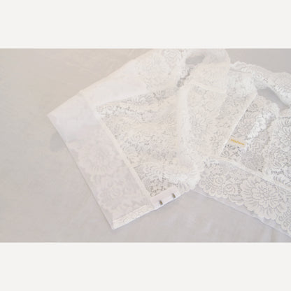 和装ブラ Wafure Camellia ブラジャー ホワイト/レッド/ベージュ