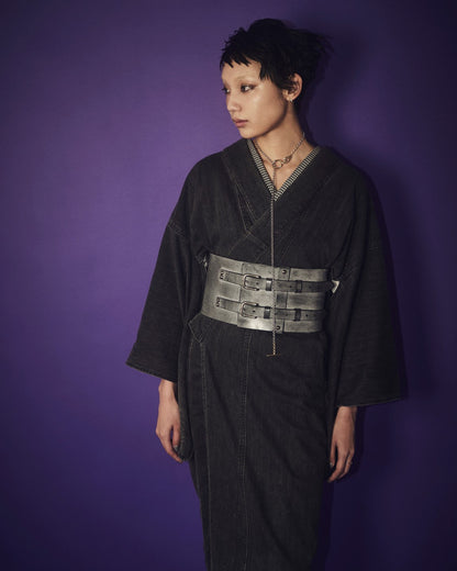 エイジングレザー ナチュラル：帯ベルト｜レザー *完売次第販売終了