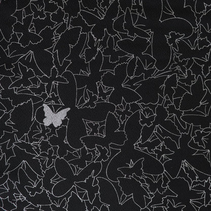 蝶乱舞 黒：2027年成人式振袖レンタル