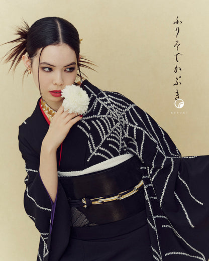 新作*蜘蛛の巣：2026年成人式振袖レンタル