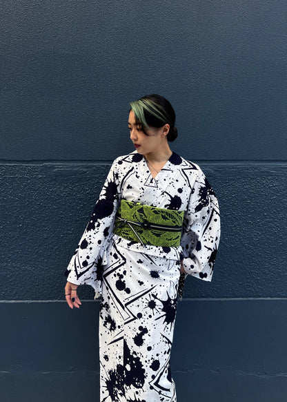 緑芭蕉：帯ベルト｜西陣織｜正絹