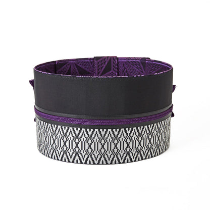 一本独鈷 黒：帯ベルト｜ 博多織｜ 正絹