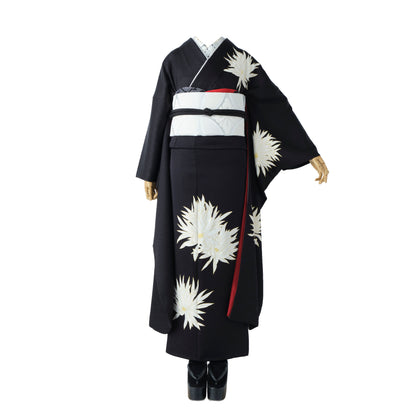 月照乱華 黒：2027年成人式振袖レンタル