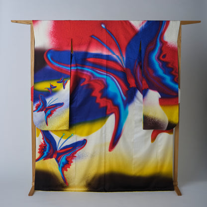 五色五光 蝶［ DOKKA vivid ］：2026年成人式振袖レンタル